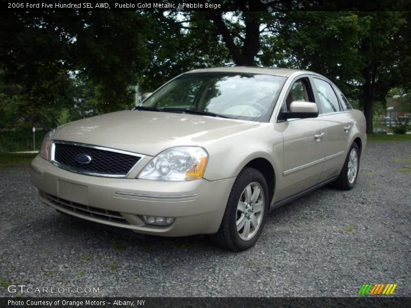 Pueblo Gold Metallic / Pebble Beige 2006 Ford Five Hundred SEL AWD