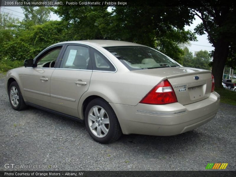 Pueblo Gold Metallic / Pebble Beige 2006 Ford Five Hundred SEL AWD