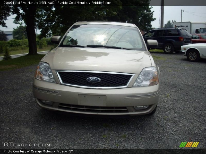 Pueblo Gold Metallic / Pebble Beige 2006 Ford Five Hundred SEL AWD