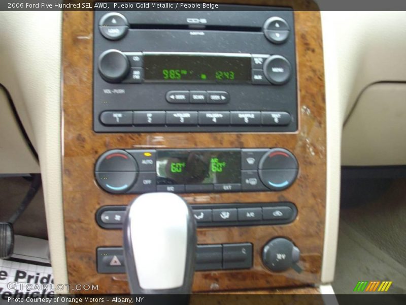 Pueblo Gold Metallic / Pebble Beige 2006 Ford Five Hundred SEL AWD