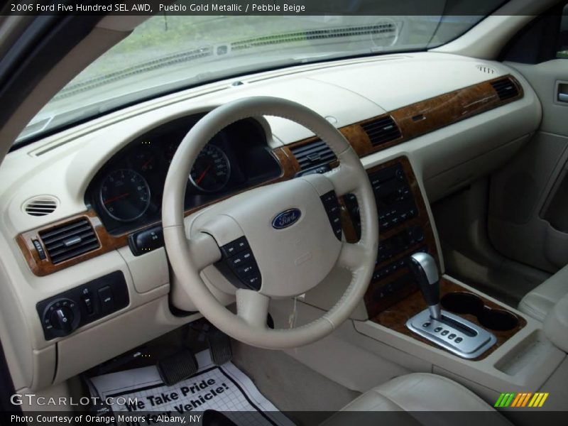 Pueblo Gold Metallic / Pebble Beige 2006 Ford Five Hundred SEL AWD
