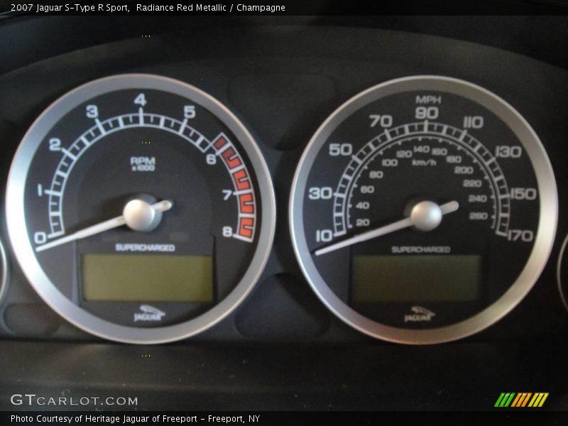  2007 S-Type R Sport R Sport Gauges