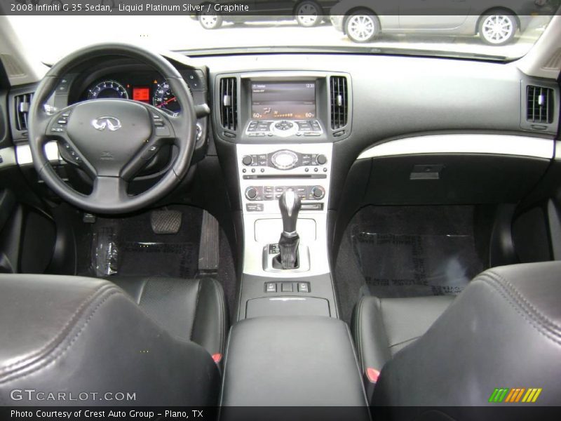Liquid Platinum Silver / Graphite 2008 Infiniti G 35 Sedan