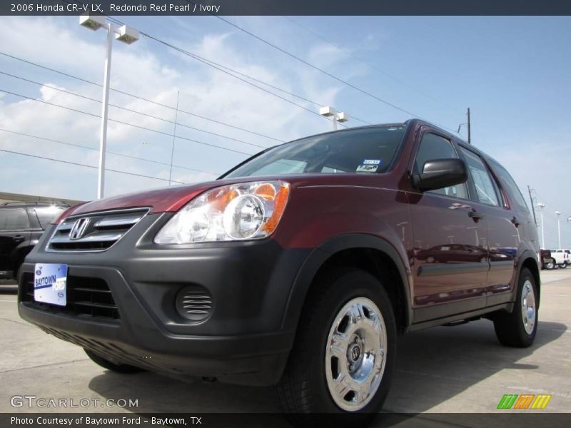 Redondo Red Pearl / Ivory 2006 Honda CR-V LX