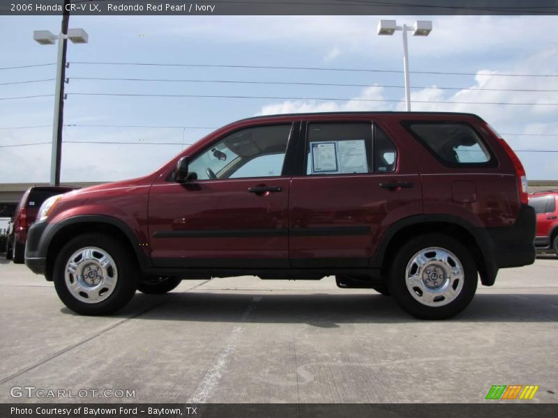 Redondo Red Pearl / Ivory 2006 Honda CR-V LX