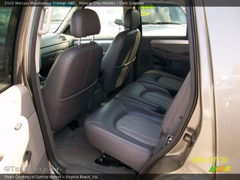 Mineral Grey Metallic / Dark Graphite 2003 Mercury Mountaineer Premier AWD