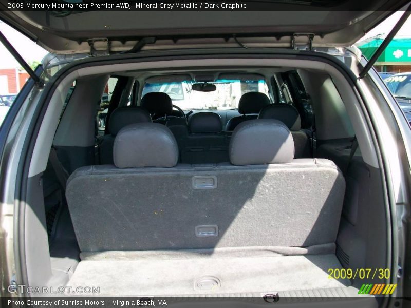 Mineral Grey Metallic / Dark Graphite 2003 Mercury Mountaineer Premier AWD
