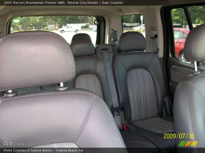 Mineral Grey Metallic / Dark Graphite 2003 Mercury Mountaineer Premier AWD