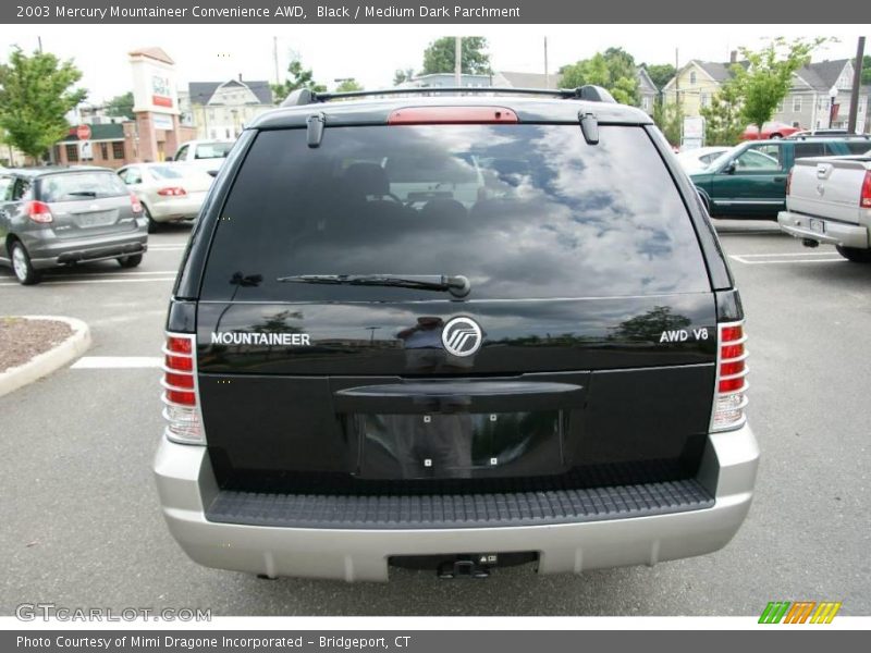Black / Medium Dark Parchment 2003 Mercury Mountaineer Convenience AWD