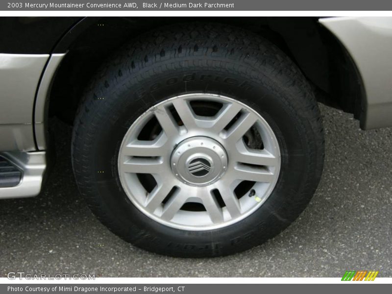 Black / Medium Dark Parchment 2003 Mercury Mountaineer Convenience AWD