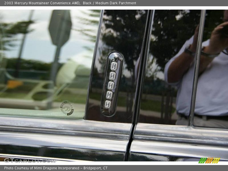 Black / Medium Dark Parchment 2003 Mercury Mountaineer Convenience AWD