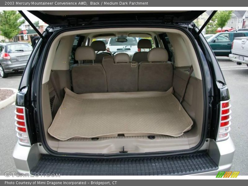 Black / Medium Dark Parchment 2003 Mercury Mountaineer Convenience AWD