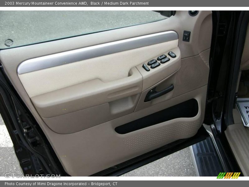 Black / Medium Dark Parchment 2003 Mercury Mountaineer Convenience AWD