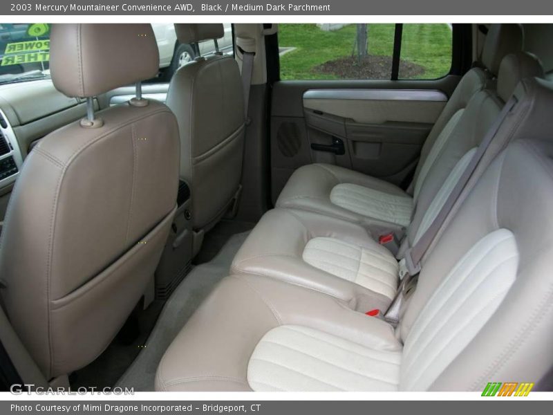 Black / Medium Dark Parchment 2003 Mercury Mountaineer Convenience AWD