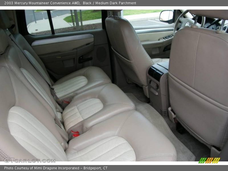 Black / Medium Dark Parchment 2003 Mercury Mountaineer Convenience AWD