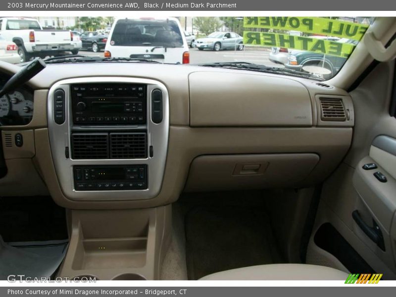 Black / Medium Dark Parchment 2003 Mercury Mountaineer Convenience AWD