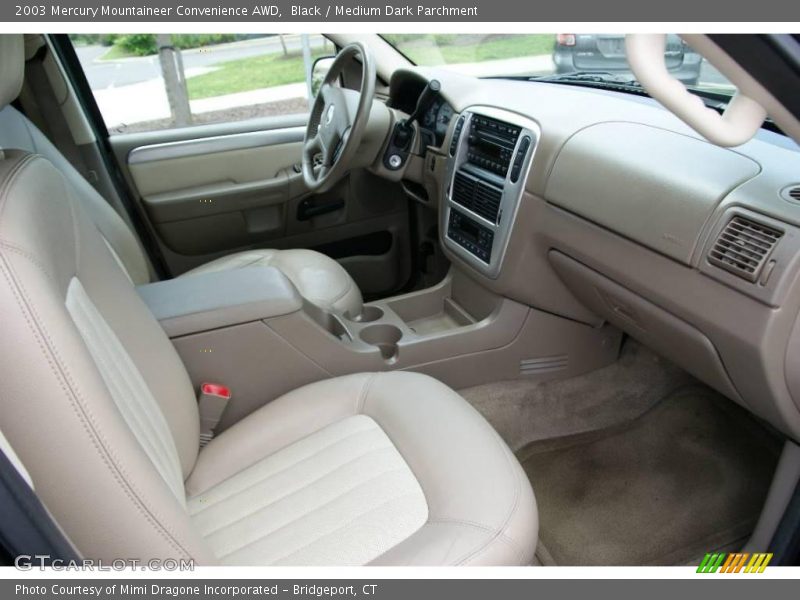 Black / Medium Dark Parchment 2003 Mercury Mountaineer Convenience AWD