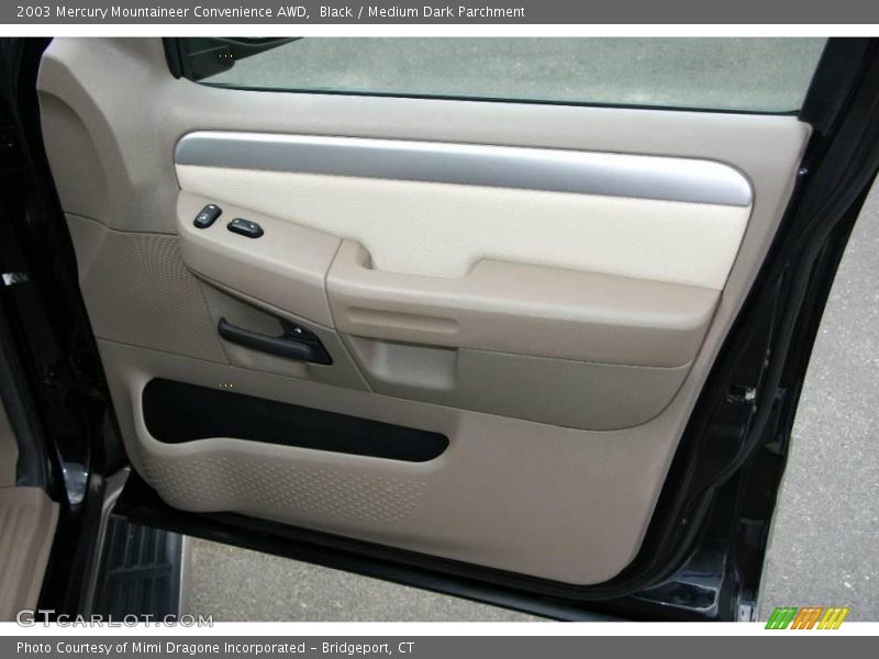 Black / Medium Dark Parchment 2003 Mercury Mountaineer Convenience AWD