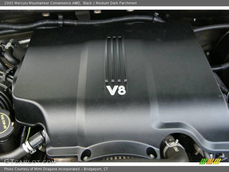 Black / Medium Dark Parchment 2003 Mercury Mountaineer Convenience AWD