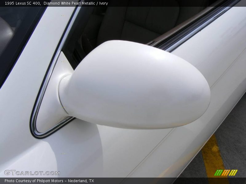 Diamond White Pearl Metallic / Ivory 1995 Lexus SC 400