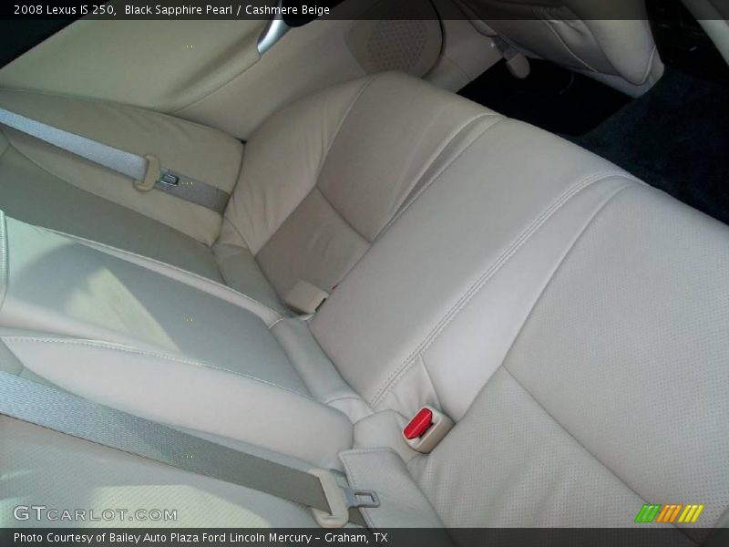 Black Sapphire Pearl / Cashmere Beige 2008 Lexus IS 250