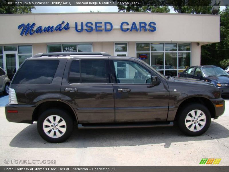 Charcoal Beige Metallic / Charcoal Black 2006 Mercury Mountaineer Luxury AWD