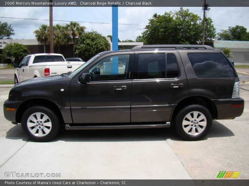 Charcoal Beige Metallic / Charcoal Black 2006 Mercury Mountaineer Luxury AWD