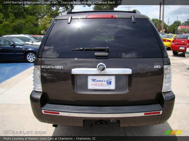 Charcoal Beige Metallic / Charcoal Black 2006 Mercury Mountaineer Luxury AWD