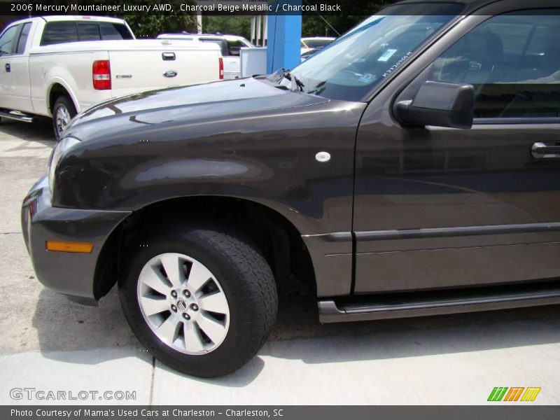 Charcoal Beige Metallic / Charcoal Black 2006 Mercury Mountaineer Luxury AWD