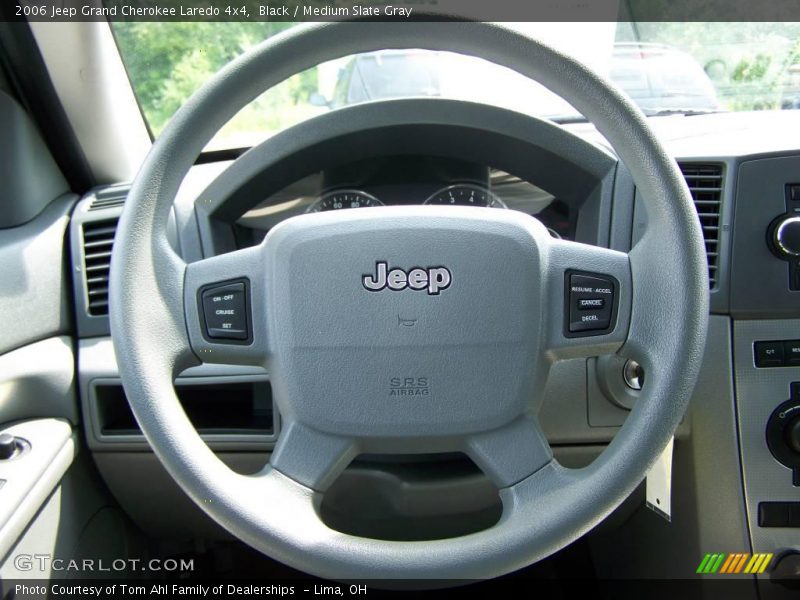 Black / Medium Slate Gray 2006 Jeep Grand Cherokee Laredo 4x4