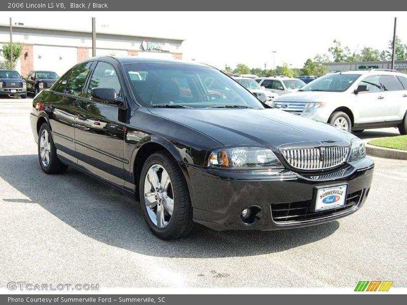 Black / Black 2006 Lincoln LS V8
