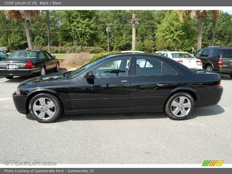 Black / Black 2006 Lincoln LS V8