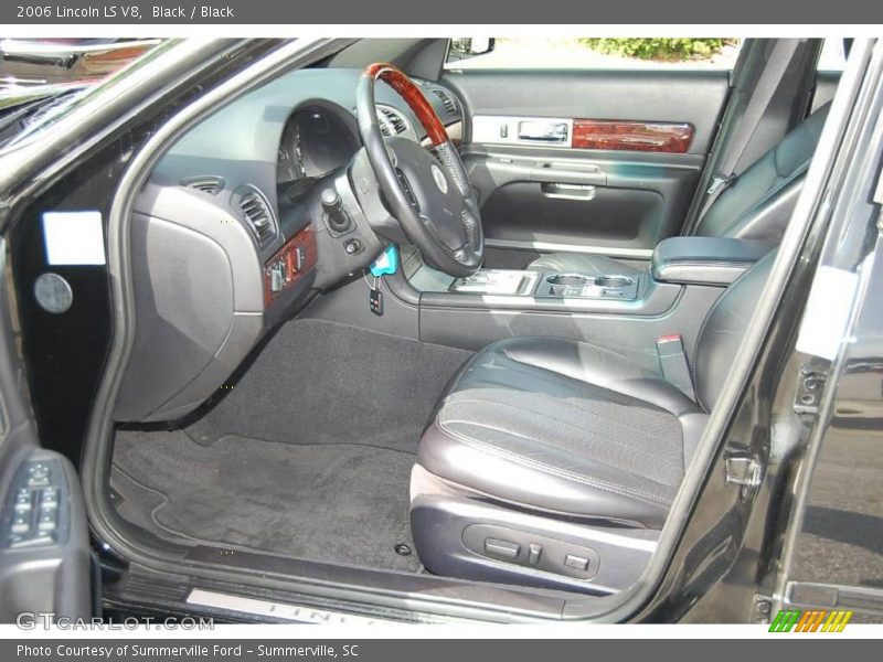Black / Black 2006 Lincoln LS V8