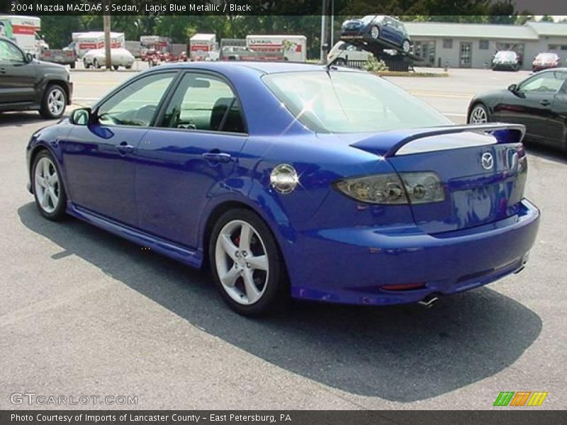 Lapis Blue Metallic / Black 2004 Mazda MAZDA6 s Sedan