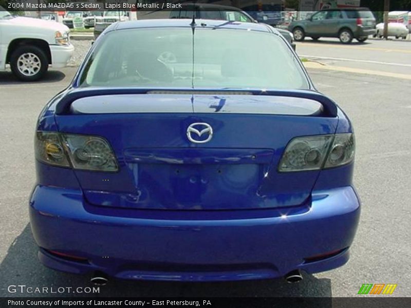 Lapis Blue Metallic / Black 2004 Mazda MAZDA6 s Sedan