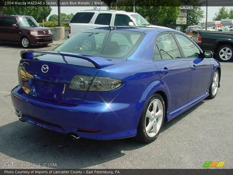 Lapis Blue Metallic / Black 2004 Mazda MAZDA6 s Sedan