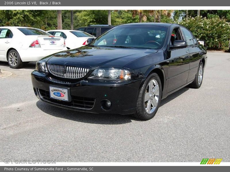Black / Black 2006 Lincoln LS V8