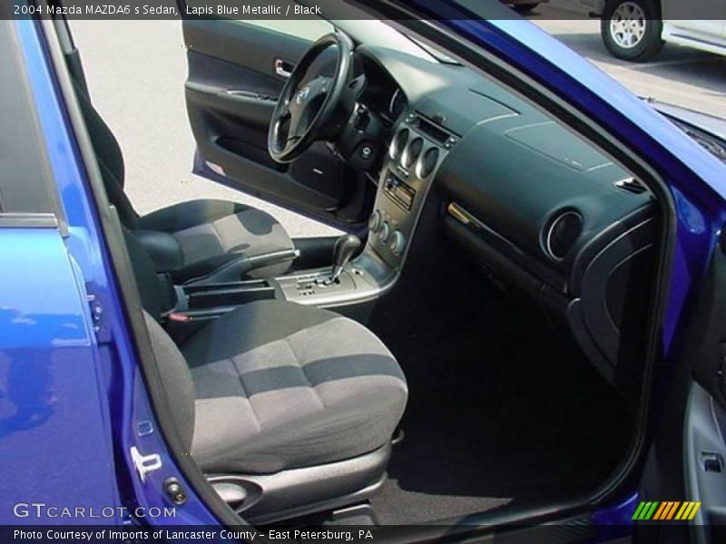 Lapis Blue Metallic / Black 2004 Mazda MAZDA6 s Sedan