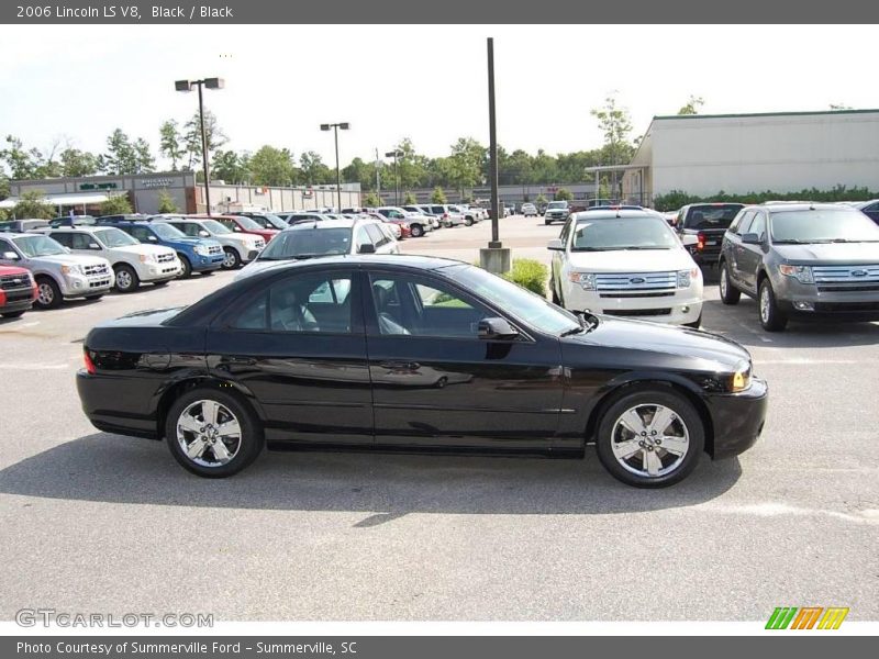 Black / Black 2006 Lincoln LS V8