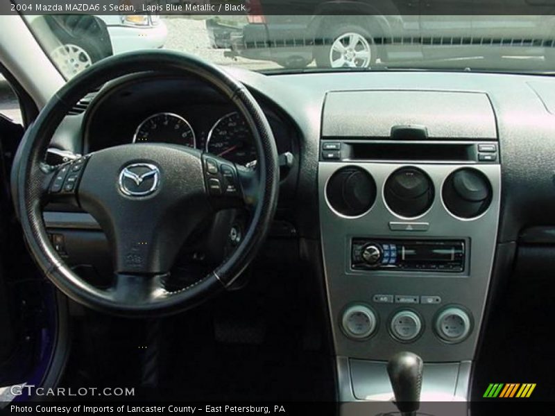 Lapis Blue Metallic / Black 2004 Mazda MAZDA6 s Sedan
