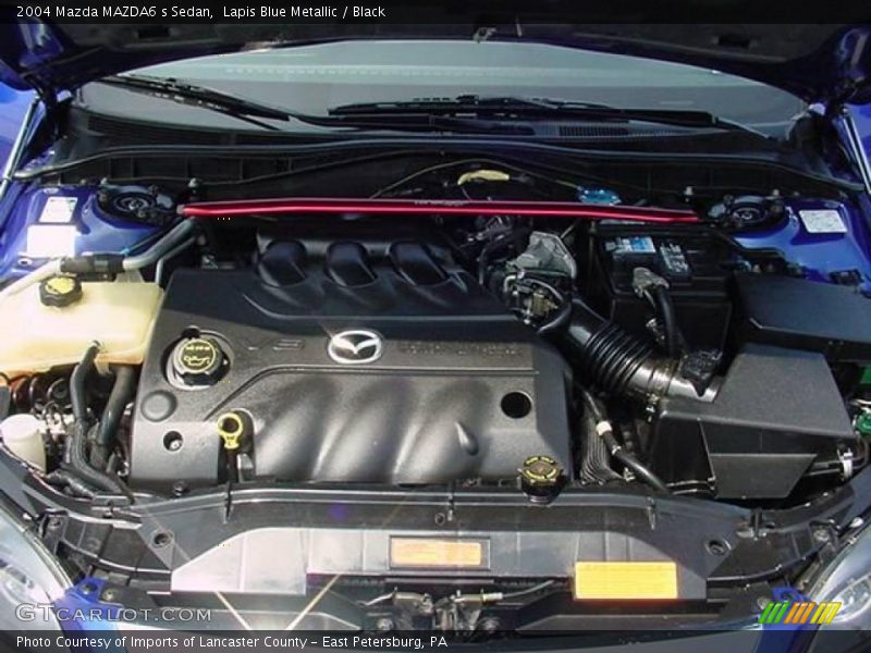 Lapis Blue Metallic / Black 2004 Mazda MAZDA6 s Sedan