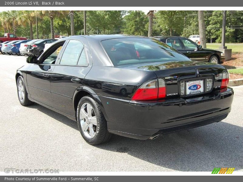 Black / Black 2006 Lincoln LS V8