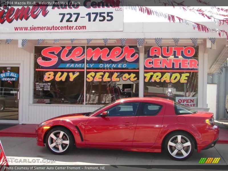 Velocity Red Mica / Black 2004 Mazda RX-8