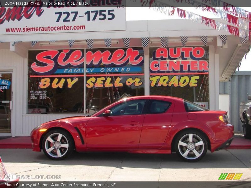 Velocity Red Mica / Black 2004 Mazda RX-8