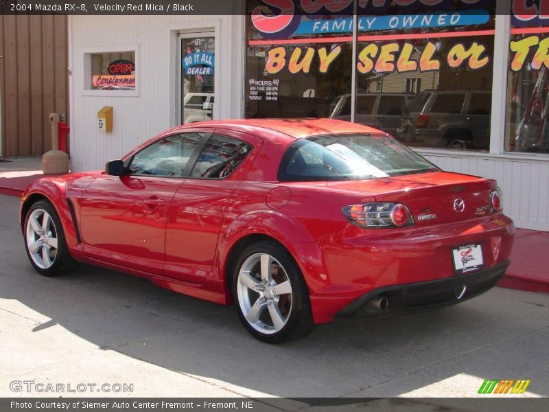 Velocity Red Mica / Black 2004 Mazda RX-8