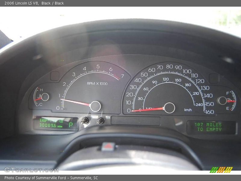 Black / Black 2006 Lincoln LS V8