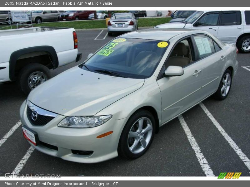 Pebble Ash Metallic / Beige 2005 Mazda MAZDA6 i Sedan