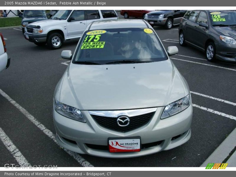 Pebble Ash Metallic / Beige 2005 Mazda MAZDA6 i Sedan