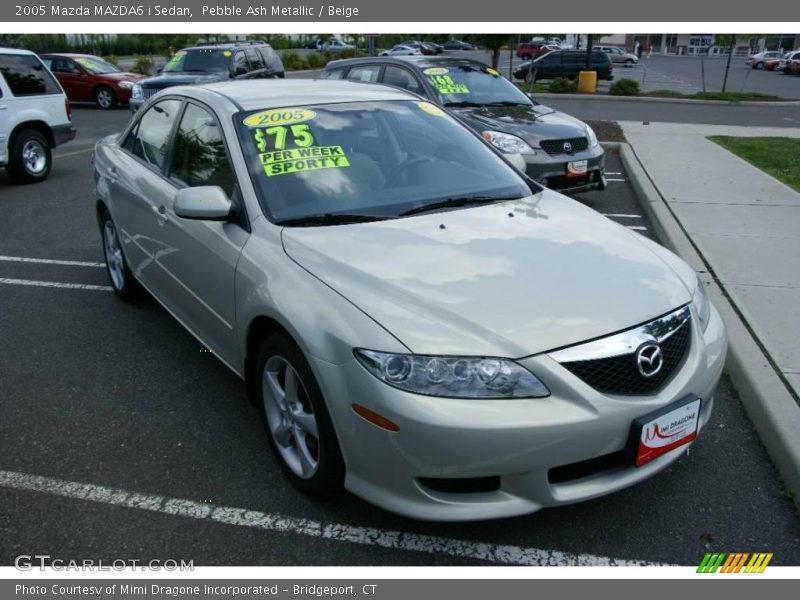 Pebble Ash Metallic / Beige 2005 Mazda MAZDA6 i Sedan