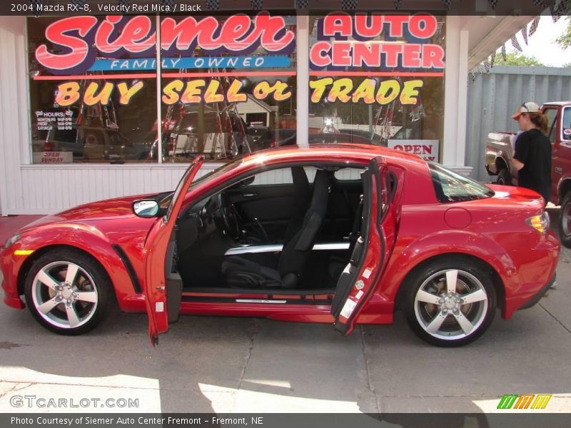 Velocity Red Mica / Black 2004 Mazda RX-8